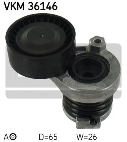 Натяжна планка поліклинового ременя VKM36146 SKF