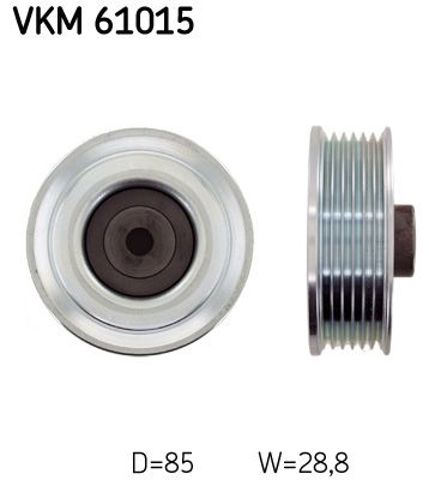 Ролик приводного ременя, паразитний VKM61015 SKF