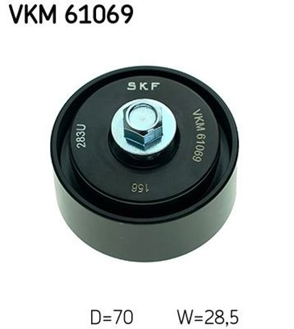 Ролик приводного ременя, паразитний VKM61069 SKF