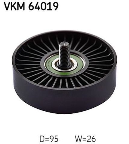 Ролик приводного ременя, паразитний VKM64019 SKF