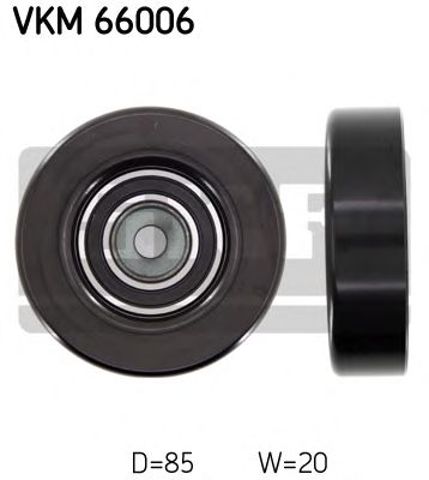 Ролик приводного ременя, паразитний VKM66006 SKF