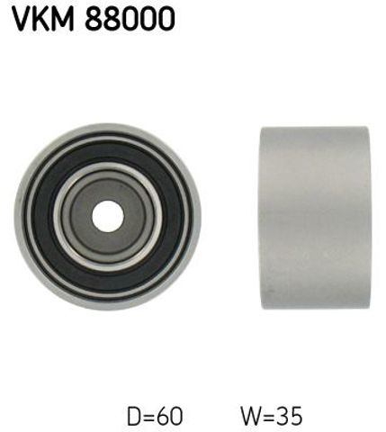 Паразитний провідний ролик VKM88000 SKF