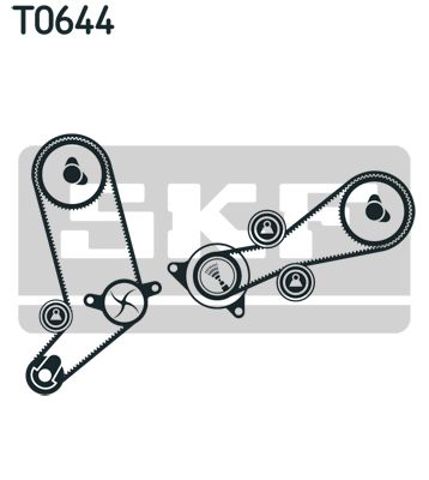 Комплект ГРМ VKMA01270 SKF