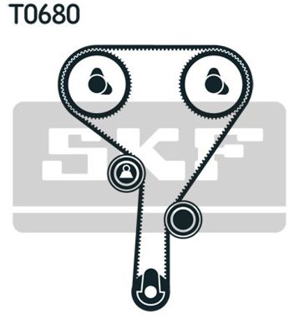 ГРМ ремень VKMA05260 SKF