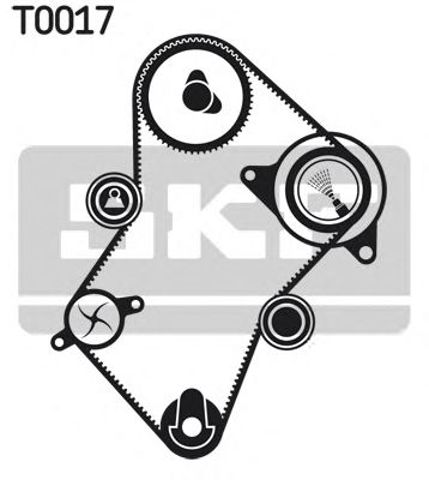 Ремкомплект ГРМ VKMC03244 SKF