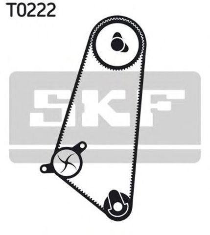 Ремни ГРМ VKMC05401 SKF