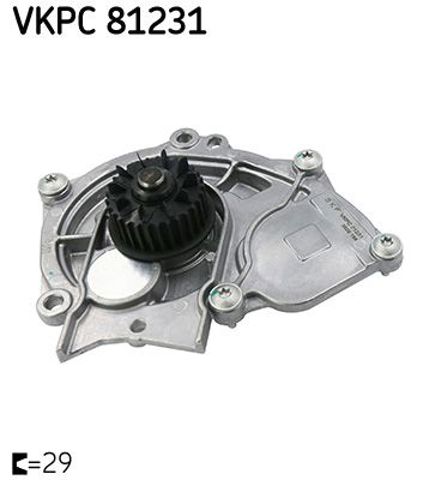 Насос охолоджуючої рідини VKPC81231 SKF