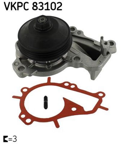 Насос охолоджуючої рідини VKPC83102 SKF