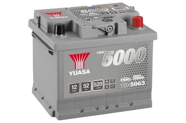 Авто акумулятор YBX5063 YUASA
