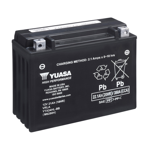 Акумулятор автомобільний YTX24HLBS YUASA