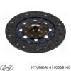 Диск зчеплення  на Hyundai SANTA-FE off-road vehicle (SM) (01.00 - 09.06) 2.0 CRDI (04.01 - ) D4EA 4110039140
