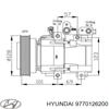 Компресор кондиціонера  на Hyundai SANTA-FE off-road vehicle (SM) (01.00 - 09.06) 2.0 CRDI (04.01 - ) D4EA 9770126200