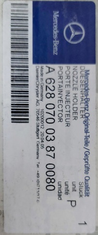 Форсунки електромагнітні A62807003870080 MERCEDES