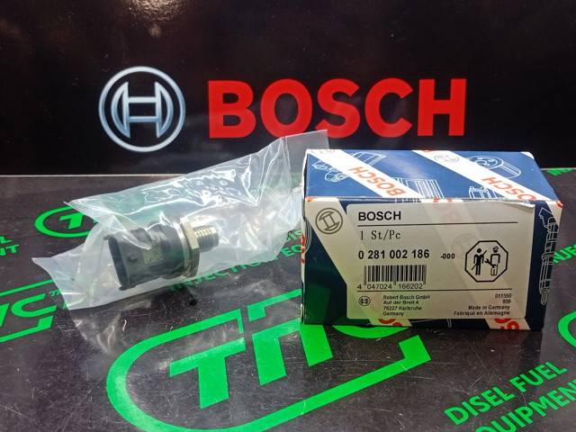 Датчик тиску палива 0281002186 BOSCH