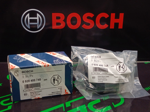Клапан регулювання тиску, редукційний клапан ТНВД 0928400748 BOSCH