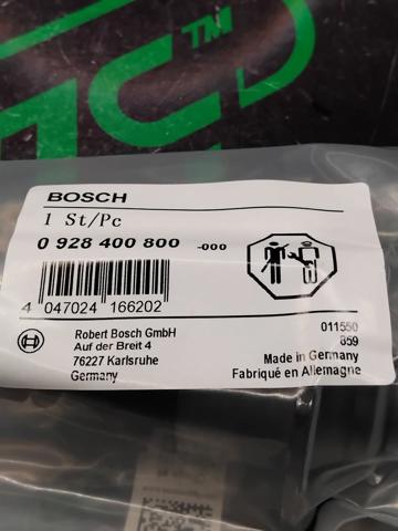 Клапан високого тиску 0928400800 BOSCH