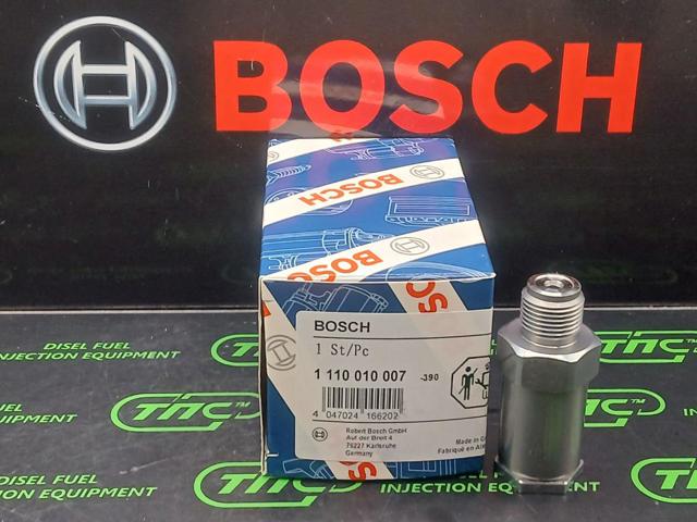 Регулятор тиску палива в паливній рейці 1110010007 BOSCH