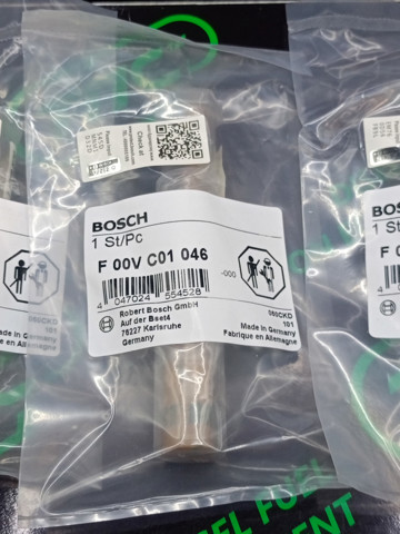 Клапан форсунки F00VC01046 BOSCH