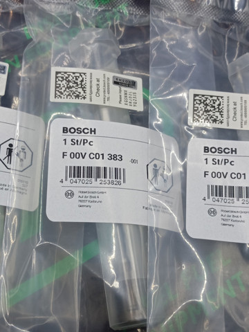 Клапан форсунки F00VC01383 BOSCH
