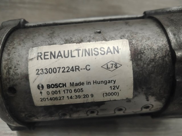 Стартер 233007224R RENAULT