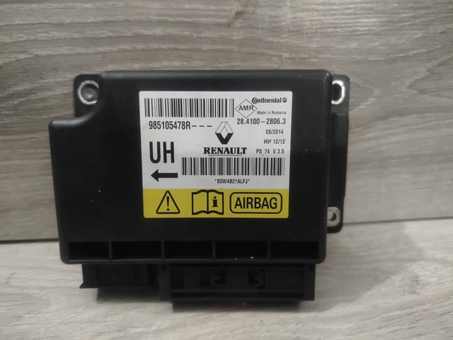 Модуль-процесор керування подушки безпеки 985105478R RENAULT