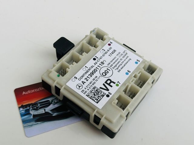 Блок комфорту передніх дверей A2139001118 MERCEDES
