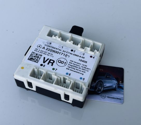 Блок комфорту передніх дверей A2229001712 MERCEDES