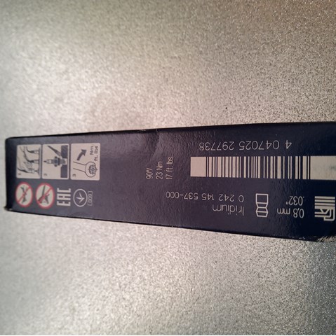 Свічки запалювання 0242145537 BOSCH