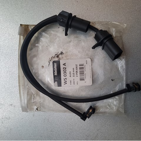Датчик зносу гальмівних колодок, передній WS0302A QUICK BRAKE