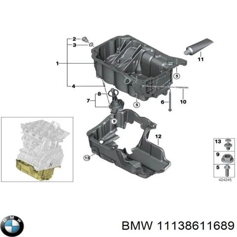 Картер масляний 11138611689 BMW