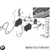 Замок дверей водія BMW X1