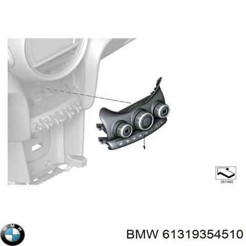 Апаратура регулювання контролю кондиціонування повітря 61319354510 BMW