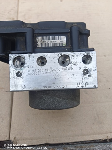 Блок керування АБС (ABS) 0265232198 RENAULT