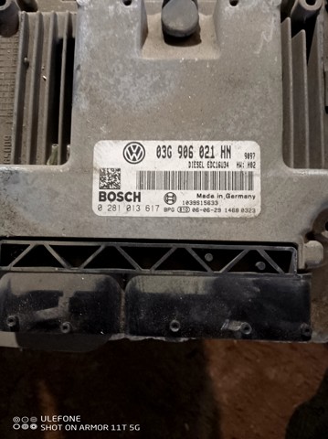 Комп'ютер двигуна 03G906021HN VAG