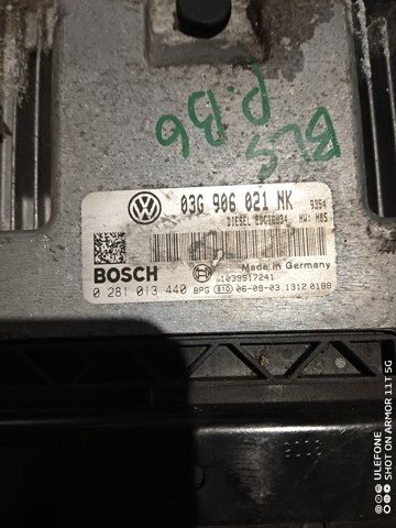 Комп'ютер двигуна 03G906021NK VAG
