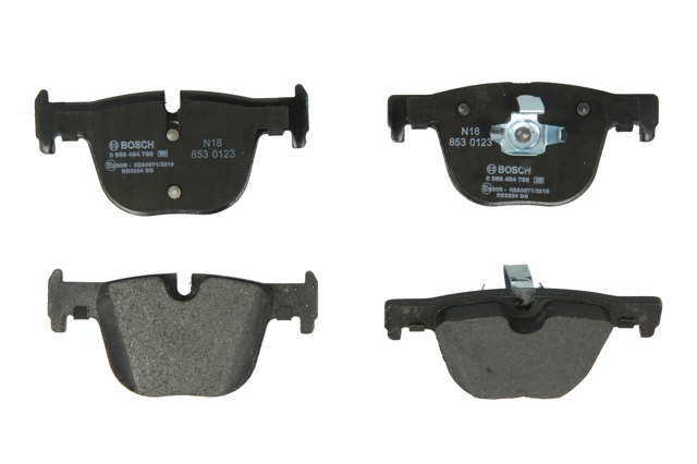 Колодки гальмівні задні, дискові 0986494786 BOSCH
