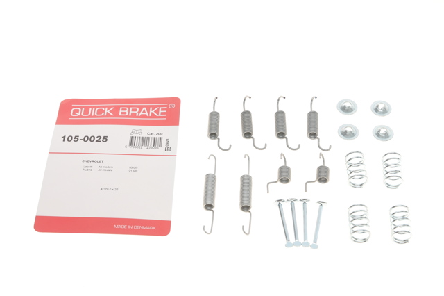 Монтажний комплект задніх барабанних колодок 1050025 QUICK BRAKE