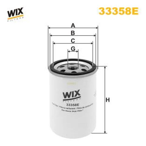 Фільтр палива 33358E WIX