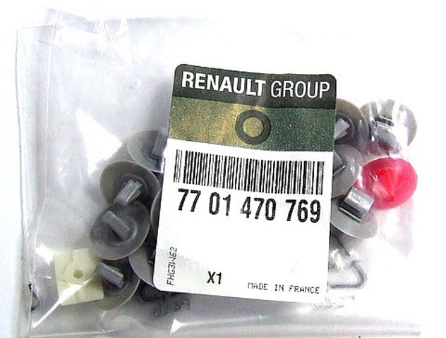 Кліпса (пістон) кріплення молдинга двері 7701470769 RENAULT