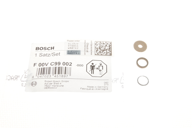 Кільце ущільнююче форсунок F00VC99002 BOSCH