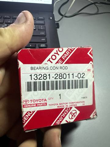 Вкладиші шатунові 132812801102 TOYOTA