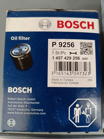 Фільтр очищення масла відцентровий 1457429256 BOSCH