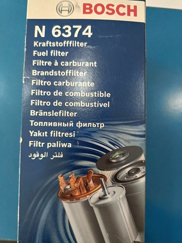 Фільтр паливний N6374 BOSCH
