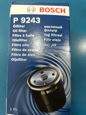 Маслофільтр P9243 BOSCH