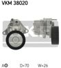 Натяжна планка поліклинового ременя VKM38020 SKF