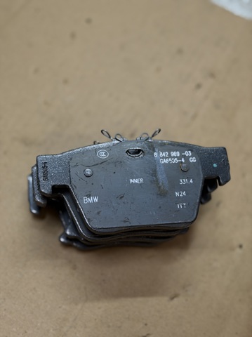 Задні дискові колодки 34208842965 BMW