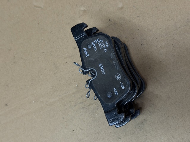 Задні дискові колодки 34216859917 BMW