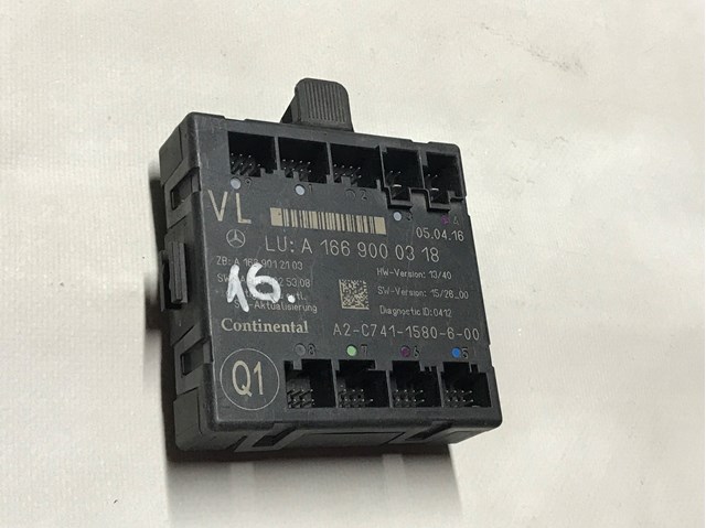 Блок комфорту передніх дверей A1669000318 MERCEDES