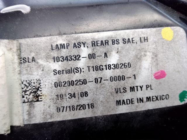 Ліхтар задній 103433200A TESLA