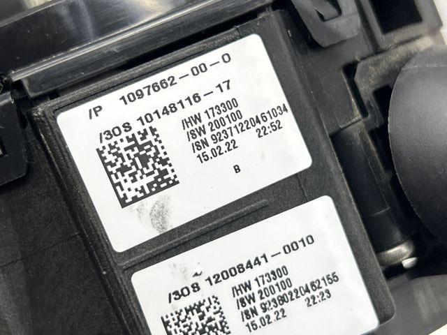 Перемикач підрульовий, в зборі 109766200O TESLA